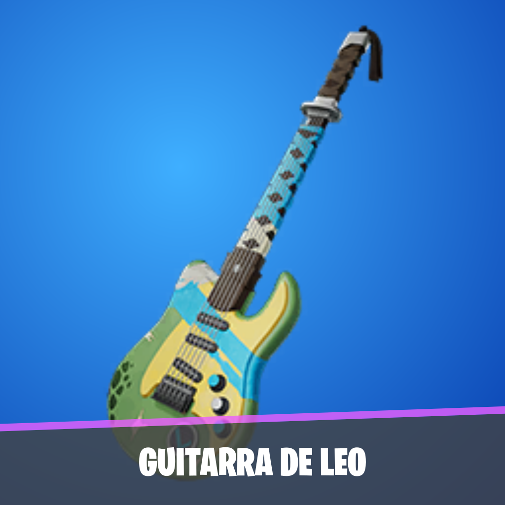 A guitarra do Leo