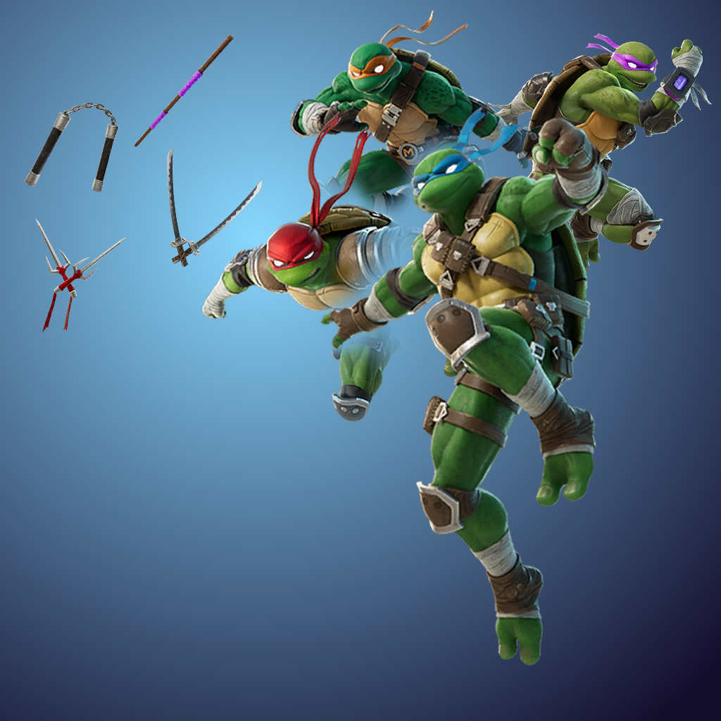 Πακέτο χελώνων Ninja